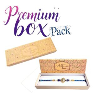 Premium box packing for the designer Rakhi : Send Rakhi in Canada
