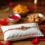 Send Rakhi to USA online : Designer Rakhi - Murli Krishna