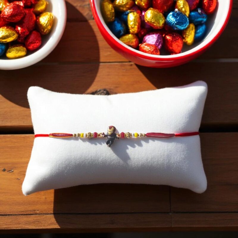 Send Rakhi online to Canada : Stylish Super hero Rakhi for Kids | Send Rakhi to USA