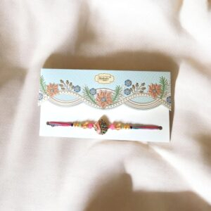 Elegant packing for ethnic kundan rakhi