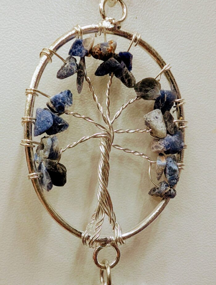 Tree of Life Hanging Decor 7 Chakra Crystals - Wall Decor for Meditation room - Image 10