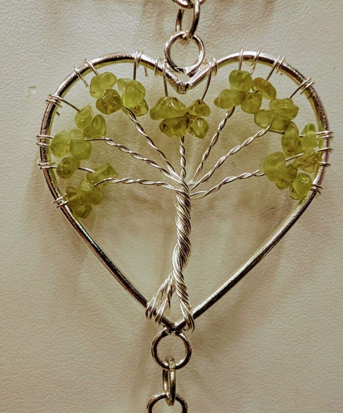 Tree of Life Hanging Decor 7 Chakra Crystals - Wall Decor for Meditation room - Image 11