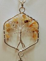 Tree of Life Hanging Decor 7 Chakra Crystals - Wall Decor for Meditation room - Image 6