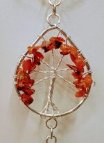 Tree of Life Hanging Decor 7 Chakra Crystals - Wall Decor for Meditation room - Image 5