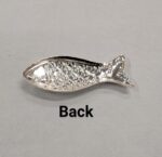 925 Silver Hindu religious Fish for Pooja - 3cm - Image 4