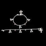 Pure Silver Anklet - 7 inch | Silver Anklet for Toddler