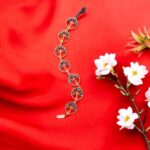 Tree of Life Hanging Decor with evil eye beads - Wall Decor - Copper