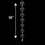 Tree of Life Hanging Decor with evil eye beads - Wall Decor - Silver - Image 5