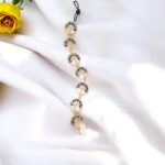 Tree of Life Hanging Decor with evil eye beads - Wall Decor - Golden