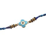 Closeup of the evil eye Rakhi