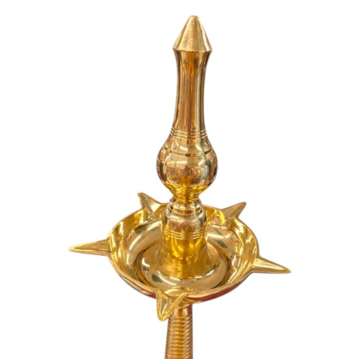 Large Brass Lamp | Kerala Deepam