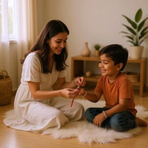 Make this Rakhi truly special by sending Rakhi to Canada , Order from India and Abroad | Send Rakhi to USA