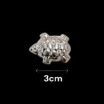 Silver Tortoise for Pooja - 3 cm