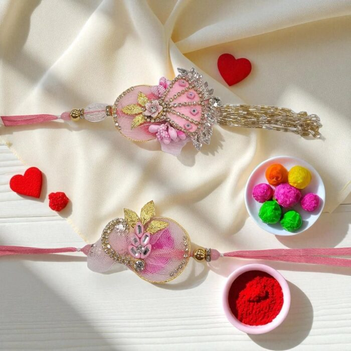 Bhaiya and Bhabhi Rakhi | Bhai Bhabhi Rakhi Combo