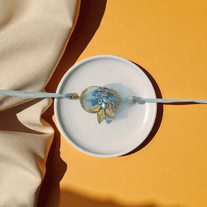 Stylish Bhaiya and Bhabi Rakhi Set | Bhai Bhabhi Rakhi Combo