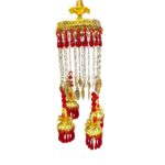 Bridal Kaleera with Red Beads