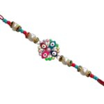 Close up of Colorful evil Rakhi