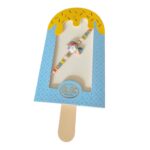 Cutely packed in a Ice cream style packaging