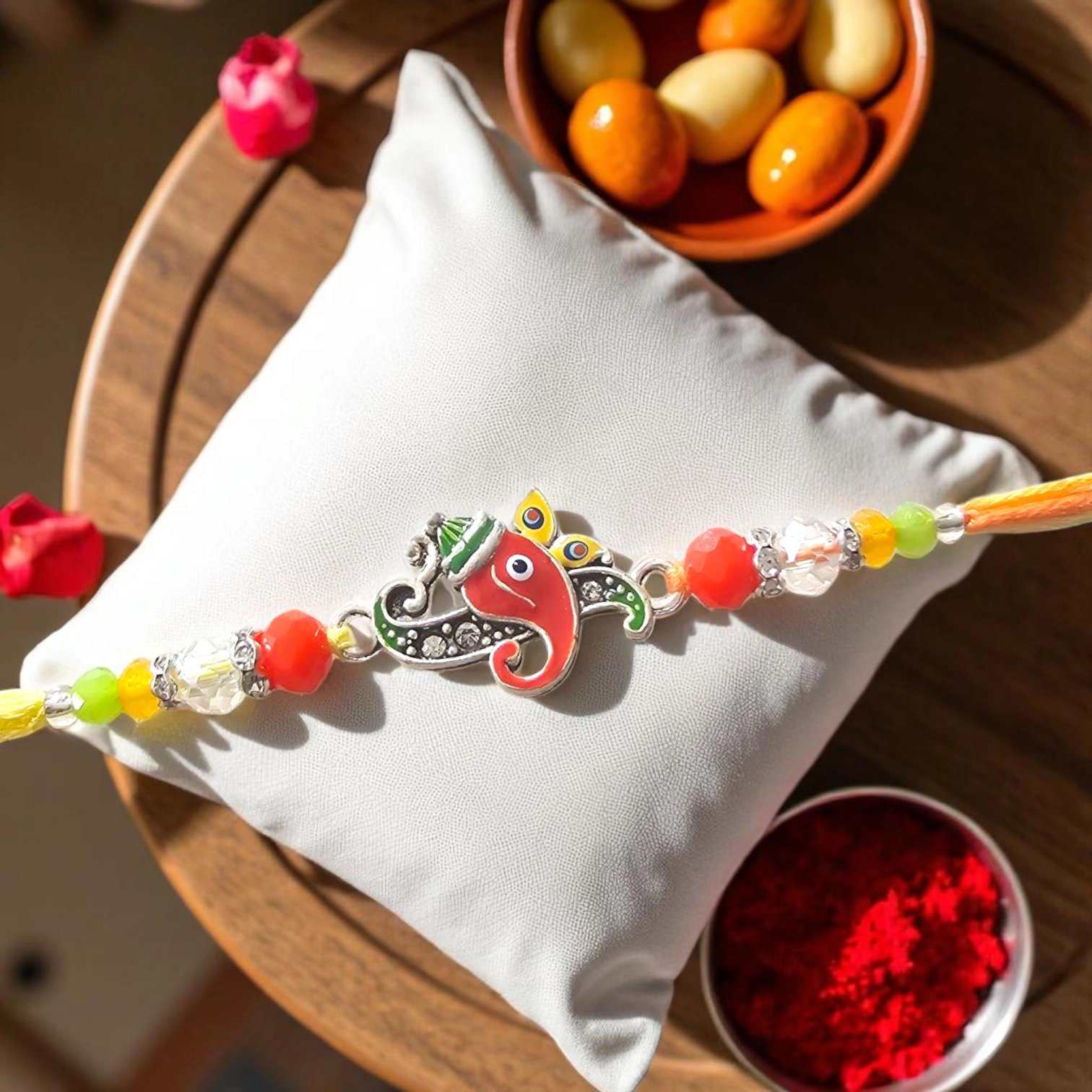 Cute Ganesha Rakhi | Premium Ganesh Rakhi Send Rakhi in Canada : Cute Ganesha Rakhi | Fast, guaranteed delivery in Canada/US