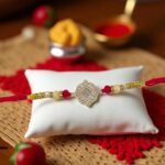 Premium Cz stone designer Rakhi in Canada