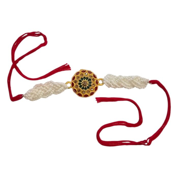 Designer Pearl rakhi