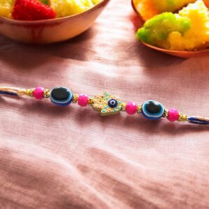 Evil eye Rakhi - Hamza | Send Rakhi hampers in Canada from India and abroad