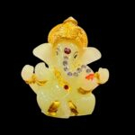 Glow in the dark Car Dashboard Ganesha Idol - crown