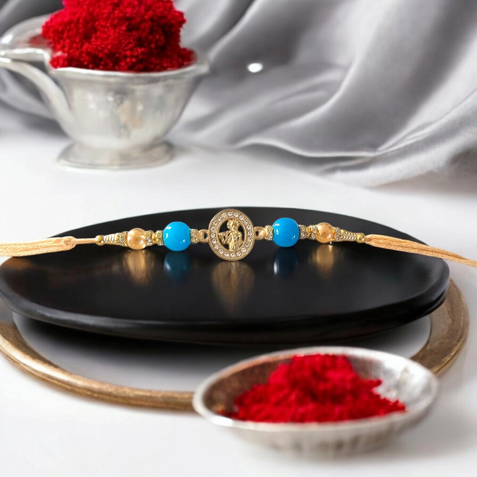 Vibrant Murli Krishna Rakhi Vibrant Murli Krishna Rakhi | Send Rakhi to Canada