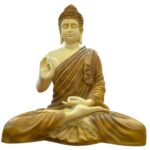 Close up of Large Buddha Statue