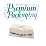 Premium packaging - Evil eye Rakhi - AD stone