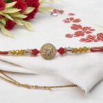 Premium Ad stone rakhi | Cz stone Designer Rakhi
