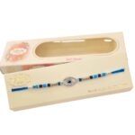 Luxury silver Rakhi for your Brother in Canada | Send rakhi to USA from India