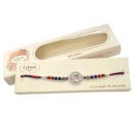 Pure Silver Ek onkar Rakhi | Sterling Silver Ik onkar Rakhi