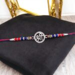 Pure Silver Rakhi with quick shipping and guaranteed delivery