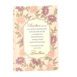 Premium Rakhi Greeting Card with stylish Rakhi | Raksha Bandhan Greeting Card