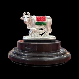 Pure Silver Kamdhenu Cow