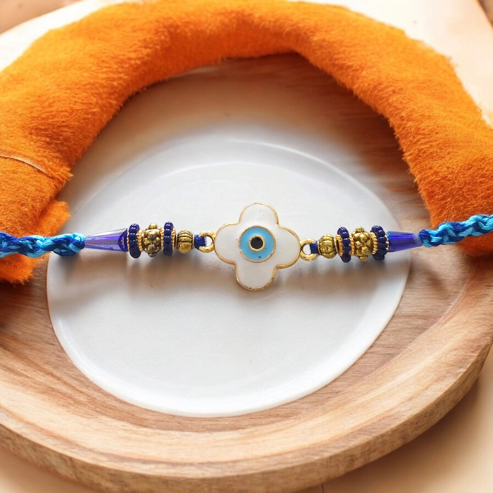 Nazarbattu evil eye Rakhi for your brother in Canada | Send Rakhi to USA Nazarbattu evil eye Rakhi for your brother in Canada | Send Rakhi to USA