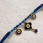 Stylish nazarbattu evil eye Rakhi for your brother in Canada and USA