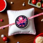 A beautiful 3d spinner Super hero Kids Rakhi | Buy kids rakhi online in Canada