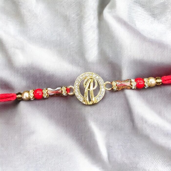 Designer AD stone rakhi