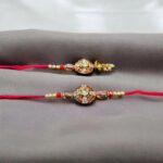 Matching Bhai Bhabhi Rakhi combo set | Quick shipping within Canada and USA