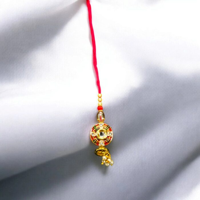 Matching Bhabhi Rakhi Lumba set