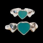 Pair of Pure Silver Toe Rings | Adjustable Toe rings - Image 2