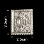 Dimensions of Silver Aadmi Aurat Puja Item | Silver Aadmi Aurat Pratima