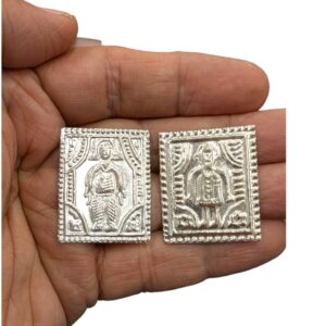Silver Aadmi Aurat Puja Item | Silver Aadmi Aurat Pratima