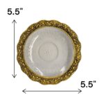 Glass Plate with turtle for vastu and feng shui