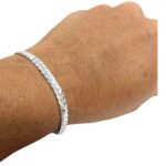 Sterling Silver Bracelet - Flat Chain design