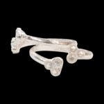 Side view of Silver Toe Rings