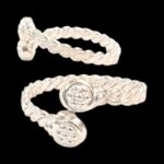 Pair of Pure Silver Toe Rings | Adjustable Toe rings - Image 3