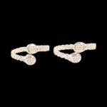 Pair of Pure Silver Toe Rings | Adjustable Toe rings - Image 4
